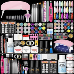 PEACECOLOR kit u v luz: lámpara UV para curar uñas en casa.