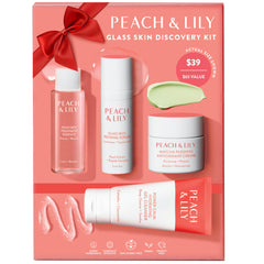 Peach & Lily Glass Skin Discovery Kit cleanser bottle for daily cleansing on the go.