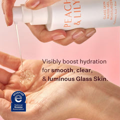 Peach and Lily Water-Gel texture with hyaluronic acid for calm skin
