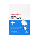 Parche Peach Slices Acne Spot Dots transparente de 7mm para imperfecciones