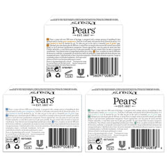 Pears jabon glicerina barra azul para limpieza delicada del rostro