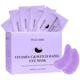 PEAUAMIE eye patches packaging for easy at-home routine.