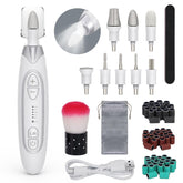 PELCA S electric nail file with LED light for precise at-home manicures.