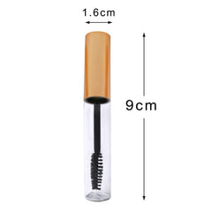 Pengxiaomei 10ml empty lip gloss tube with golden cap for travel