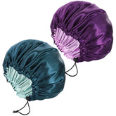 Pengxiaomei satin bonnet with soft-touch fabric for gentle night-time wear