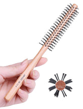 PERFEHAIR small round brush for short hair adds lift during blow-drying.