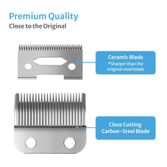 Perfitech blade packaging showing 1 blade and two screws.
