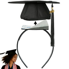 PerldVerge inserto antideslizante para gorra de graduación mantiene el cabello rizado estable.