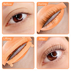 PERMANIA lash perm roller with curved edge fits standard curlers for precision.