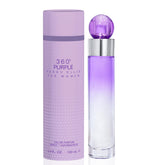 Perry Ellis 360 Purple bottle front view showcasing a chic fragrance for everyday wear.