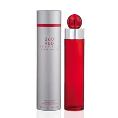 Perry Ellis 360° Red bottle front view demonstrates everyday confidence.