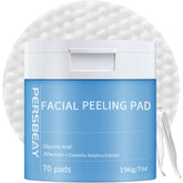 Persbeay toallitas exfoliantes con ácido glicólico, 70 unidades, renovación suave de la piel.
