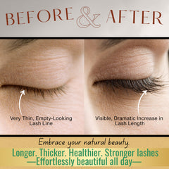 Closeup of Persona Beauty applicator brush for precise lash line application