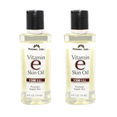 Personal Care Vitamin E Skin Oil bottle for soothing, moisturizing skin (1500 IU).
