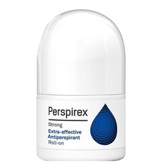 Perspirex Strong 20ml etiqueta visible uso práctico diario