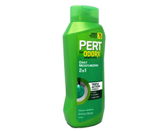 Pert 2-in-1 Complete Clean Shampoo shower scene highlights everyday use for men