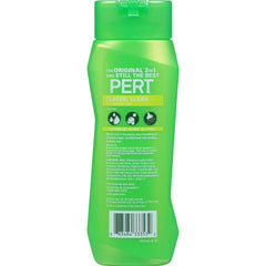 Pert Plus 2-in-1 lather close-up highlighting rich cleansing for normal hair.