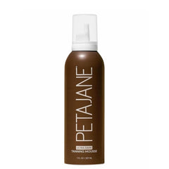 Peta Jane Ultra Dark Tanning Mousse bottle with natural bronze glow for a sunless look