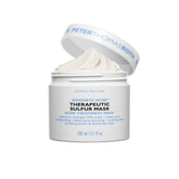 Peter Thomas Roth Goodbye Acne mask jar close-up highlighting 10% sulfur benefits blemish control
