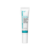 Peter Thomas Roth peptide skinjection bottle closeup highlights advanced peptide technology for under-eye care.