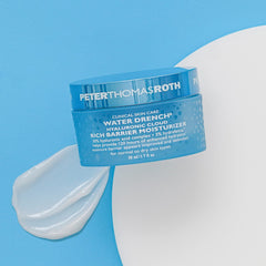 Peter Thomas Roth Water Drench pump dispense highlighted for easy daily application
