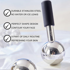 Pfefe cryo stick stainless steel 304 stays colder longer during use.