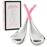 pfefe Cryo Sticks gliding over skin for smoother absorption