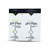 pH Plex protege el cabello durante la coloración con el sobre de protección.