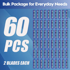 Phafaloop twin blade safety cap keeps blades clean and hygienic between uses.