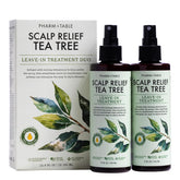 PHARM TO TABLE Leave-In Conditioner Tea Tree spray bottle provides scalp hydration.