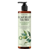 PHARM TO TABLE Tea Tree Shampoo: botella visible para limpieza profunda del cuero cabelludo