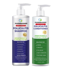 PHARMBANNER anti-fungal shampoo bottle with tea tree for refreshed scalp