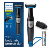 Norelco BodyGroom 1100 front view for easy body hair trimming