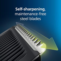 Philips Norelco MG3740 beard combs shape facial hair evenly