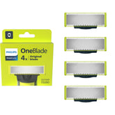 Philips OneBlade QP240/50 blades pack-4 for versatile grooming