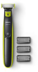 Philips OneBlade QP2520 compact design for easy travel grooming.