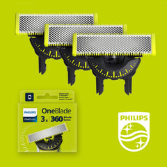 Philips OneBlade ready for wet or dry shave in the shower.