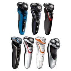 Philips SH50/50 blade system close-up highlights MultiPrecision and Lift & Cut performance.