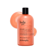 Philosophy Hula Girl shower gel bottle with rich hydration and island-inspired scent