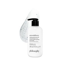 Philosophy Microdelivery exfoliating face wash 8 oz bottle front for daily smoother skin