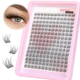 PHKERATA Wispy Lash Clusters 180-piece pack for natural daily lashes.