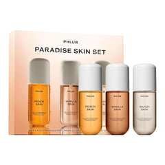 PHLUR Paradise Skin body mist trio bottle for on-the-go layering