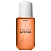 PHLUR Vanilla Nectar Body Mist bottle close-up for light, all-day fragrance