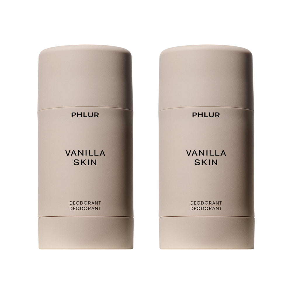 PHLUR Vanilla Skin deodorant stick for daily freshness and easy glide.