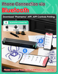Phomemo M08F battery pack highlights cordless operation for on the go