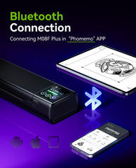 Phomemo M08F Plus thermal inkless technology for clean stencil transfer