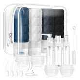 PHOVSUV 20Pack travel bottles front view, a compact packing solution.