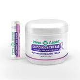 PhysAssist crema oncológica 4oz envase: hidratación suave para piel seca.