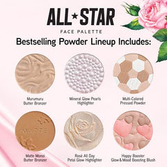 Physicians Formula All-Star Face Palette: bronceador Matte Monoi para acabado mate duradero.
