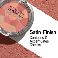 Physicians Formula aplicación con brocha kabuki para un acabado suave